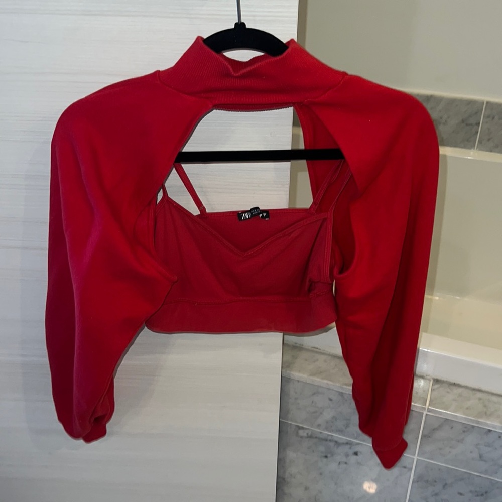 Zara Crop Top & Shall